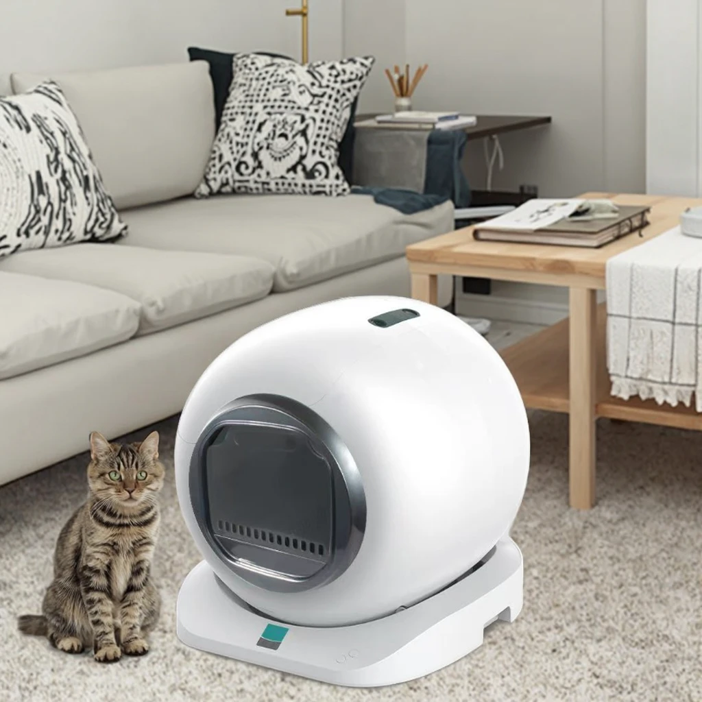 

Electric Smart Quick Self Cleaning Deodorant Robot Large Space Toilet Tray Automatic App Remote Control Auto Cat Litter Box