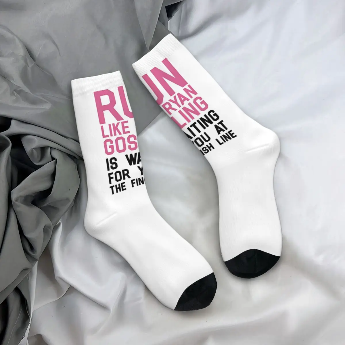 Adults Men Socks RYAN GOSLING singer Stockings Autumn Korean Soft Socks Printed Outdoor Sports Non Slip Socks