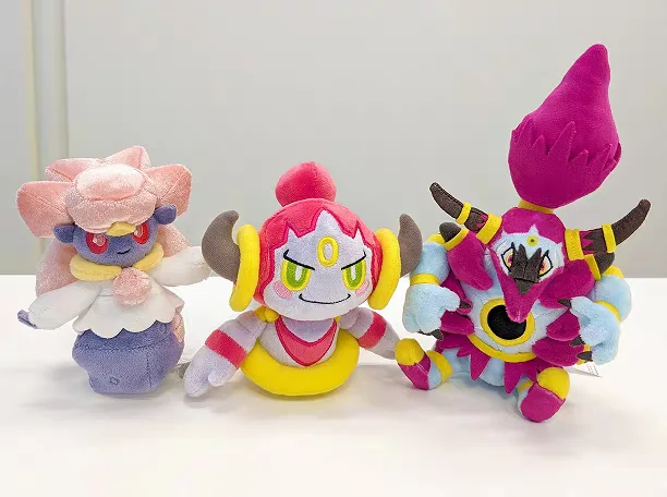 regalos-de-navidad-y-ano-nuevo-coleccion-de-peluches-pokemon-japoneses-munecos-de-peluche-hoopa-volcanion-diancie