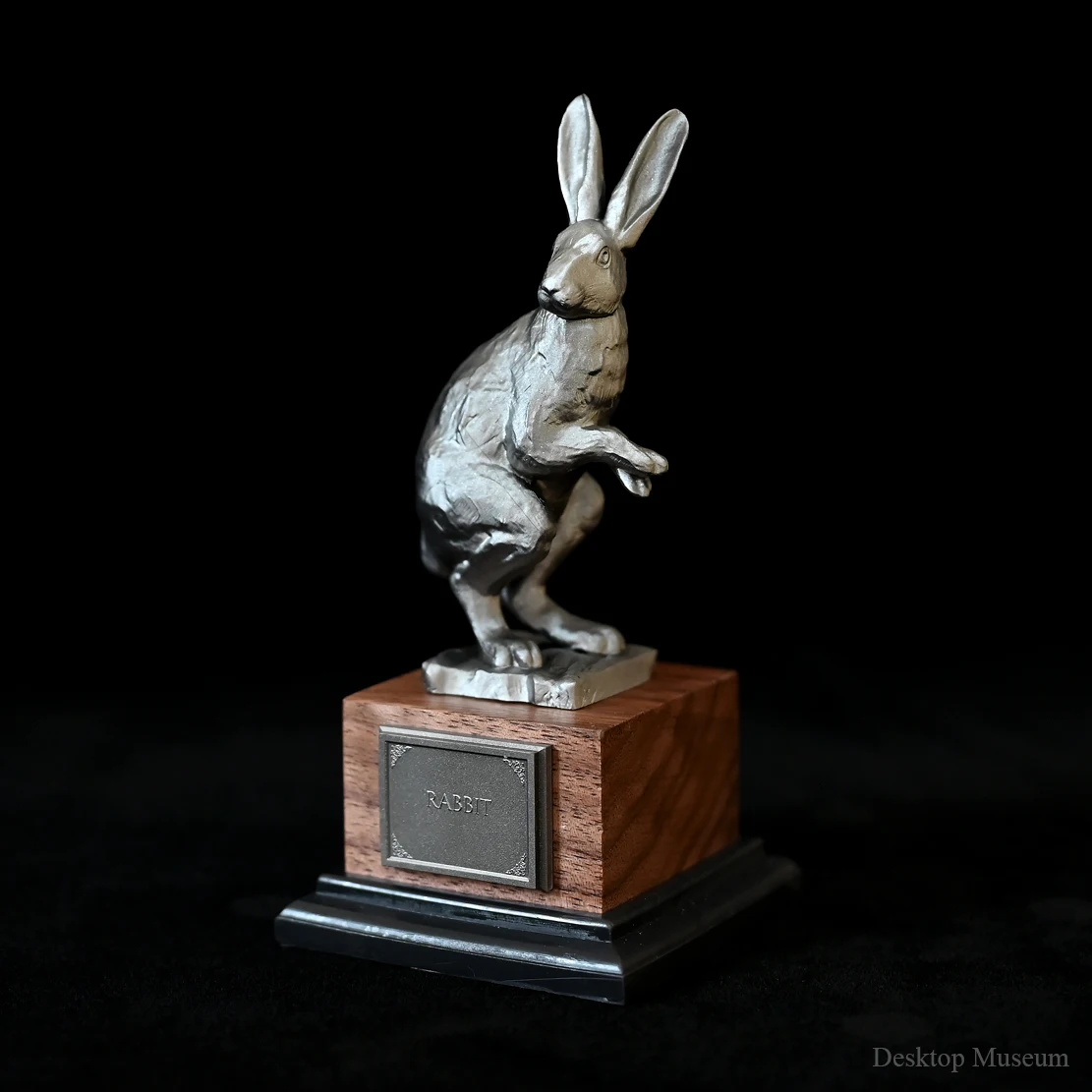 115MM desktop decoration resin ornament rabbit LTCP-397