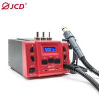 JCD 861DW High Quality 1000W High Power Digital Lead-Free Hot Air Soldering Station Rework Station for PCB Mobile Electronic