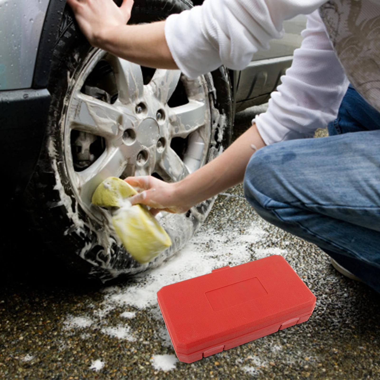 

9PCS Car Wheel Stud Cleaner Brush Set for Effective Debris and Rust Removal Easily Attaches to Drills or Tools