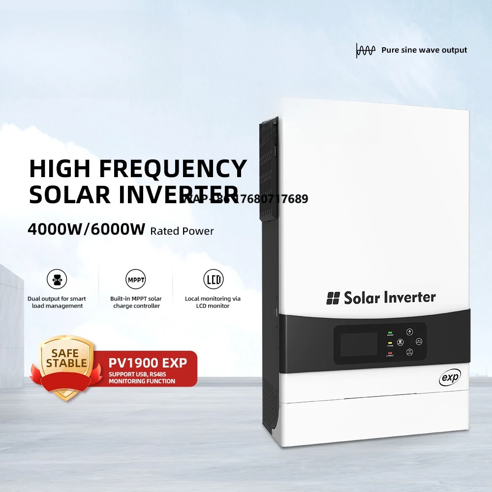 

MUST PV19-4024 EXP Pure Sine Wave High Frequency Solar Inverter 450VMPPT with External WIFI