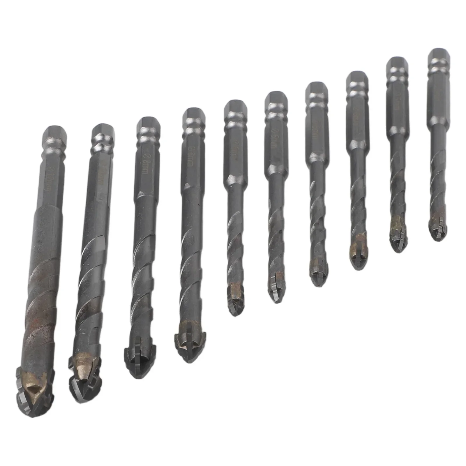 Carbide Drill Bit 4 Flute Drill Bit For DIY Projects Compatible With Power Tools Diverse Size Options Exceptional Hardness