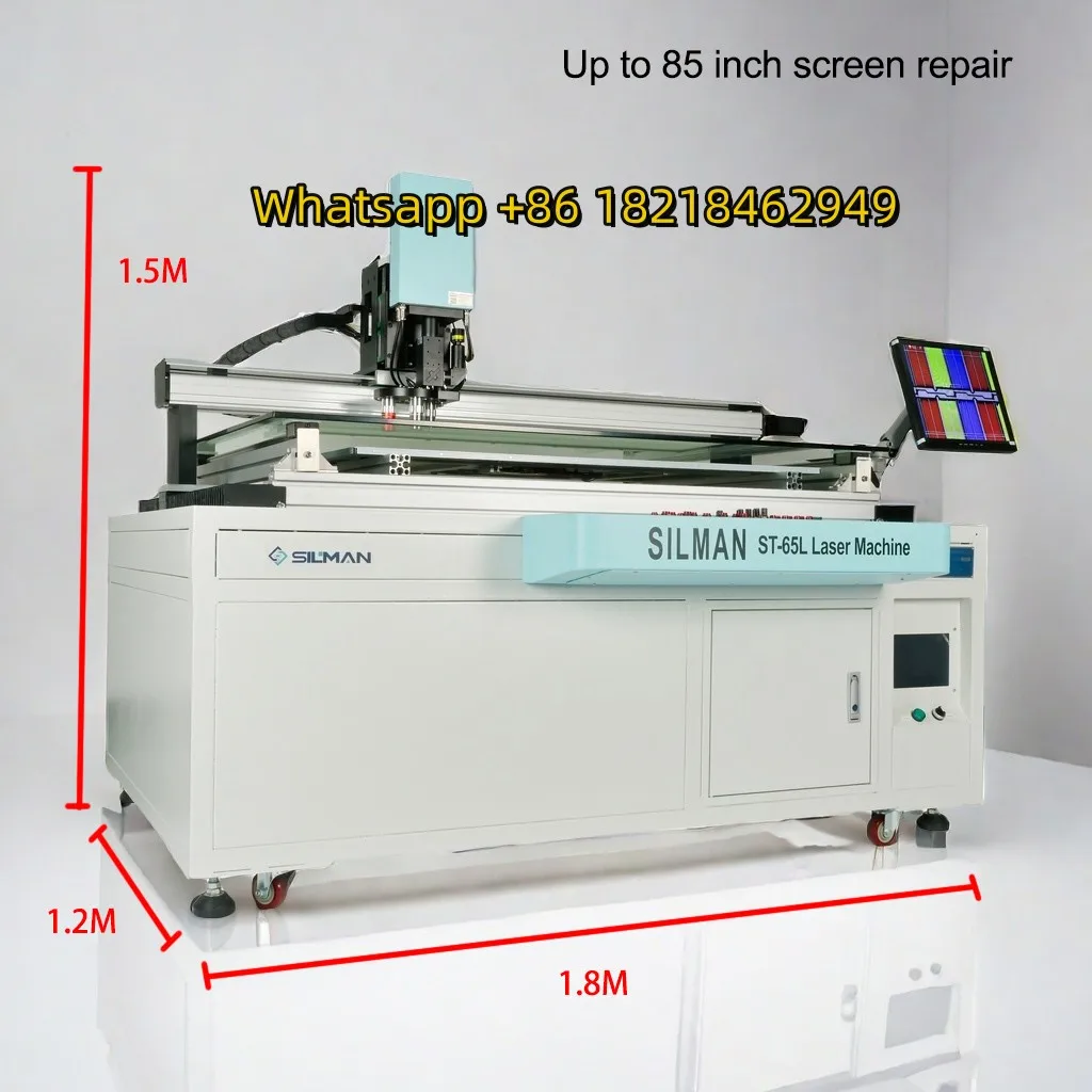 Silman ST-65L TV Repair Laser Machine For Repairing LED LCD TV Screen Panel ITO Half Line Bright Dots Short Circuit GOA Problem