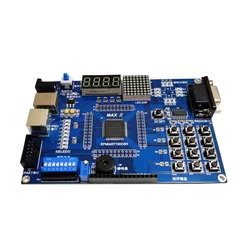 FPGA Development Board Teaching kits Altera MAX II CPLD EPM240T100C5N DEMO Board with PS2 RS232 Traffic Lights