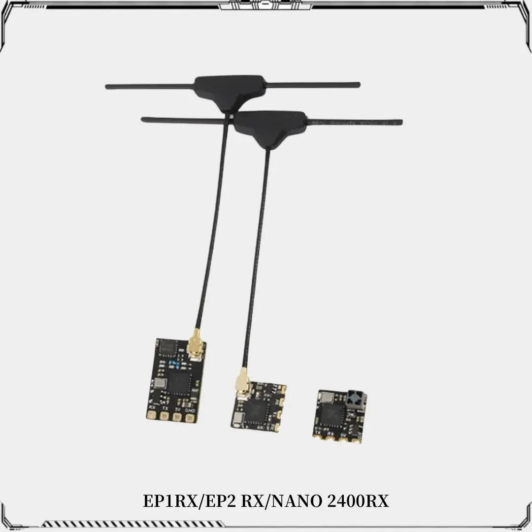 ELRS 2.4G-ontvanger Mini ExpressLRS 2.4G RX Nano 2400RX EP1 EP2 lange afstand voor RC FPV-drone