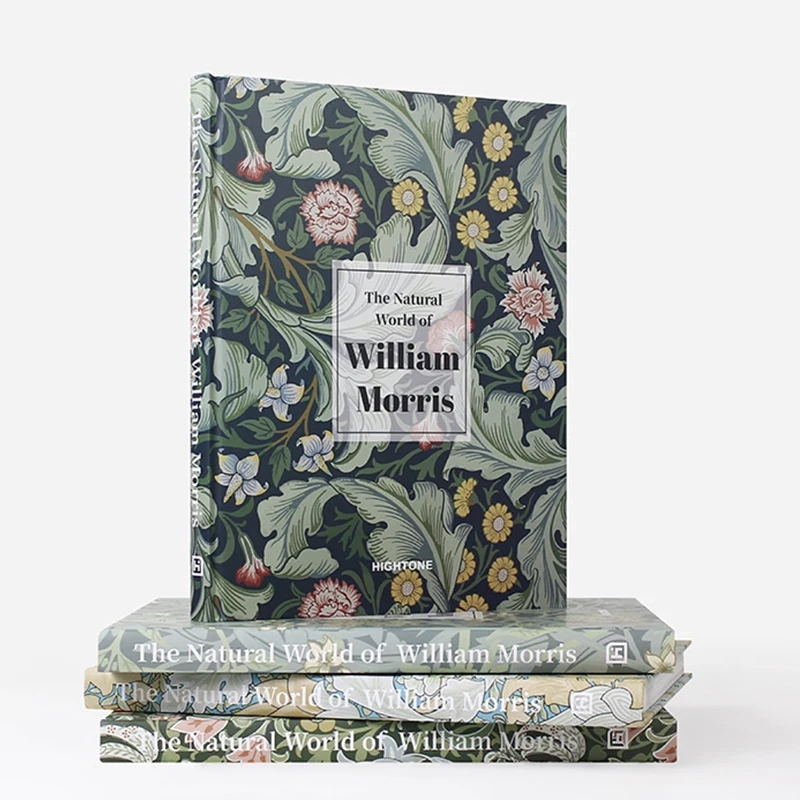 

The Natural World of William Morris Hardcover English Version with 160 Floral & Botanical Pattern Designs Art Book with Gifts