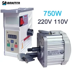 220V 110V 750W Brushless Servo Motor Control Set Knob Speed Adjustment for Belt Sander Woodworking Machinery Lathe