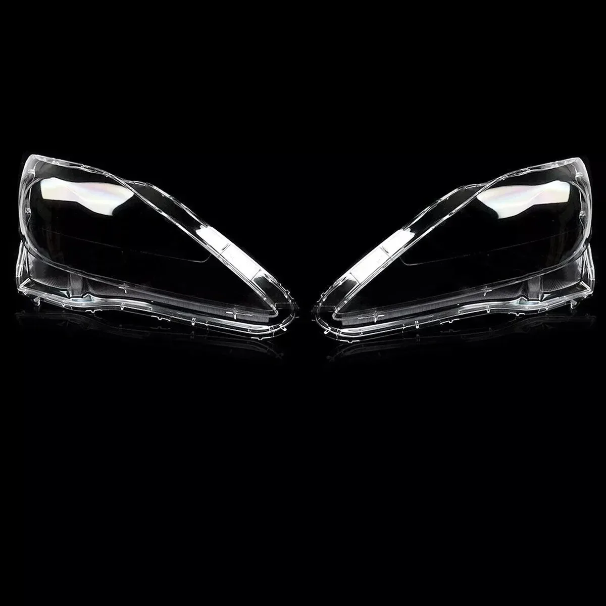 Pair Front Headlight Lampshade Transparent Headlight Lens Lampshade Cover For Lexus IS250 IS300 IS350 XE20 2006-2012 image 3