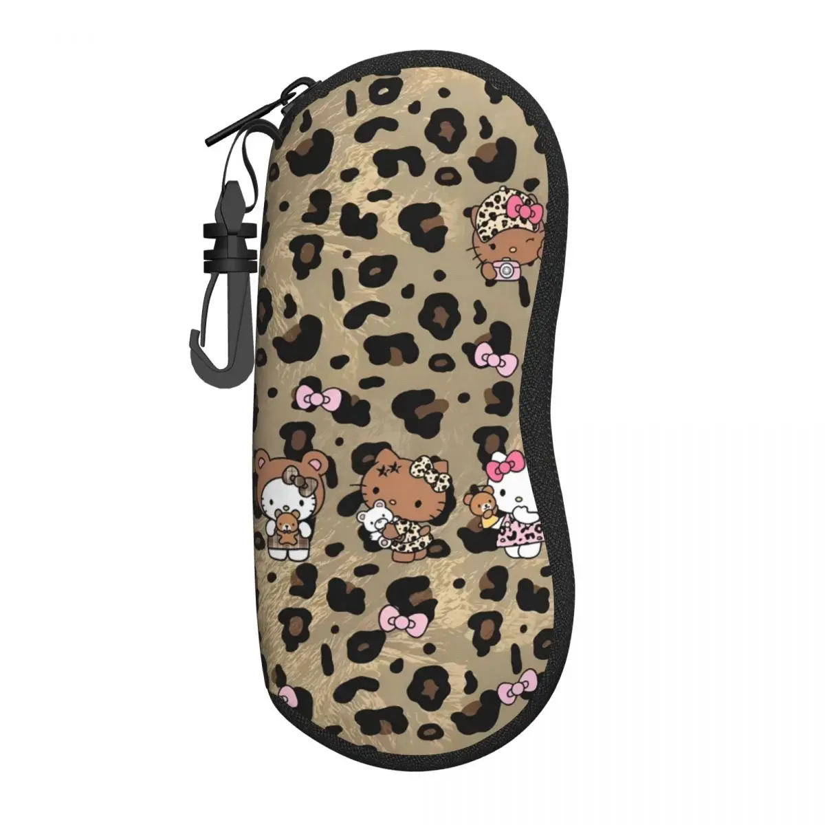 

Милый мультяшный чехол для очков в стиле аниме с кошкой, для мужчин и женщин, футляр для солнцезащитных очков, коробка-пакет