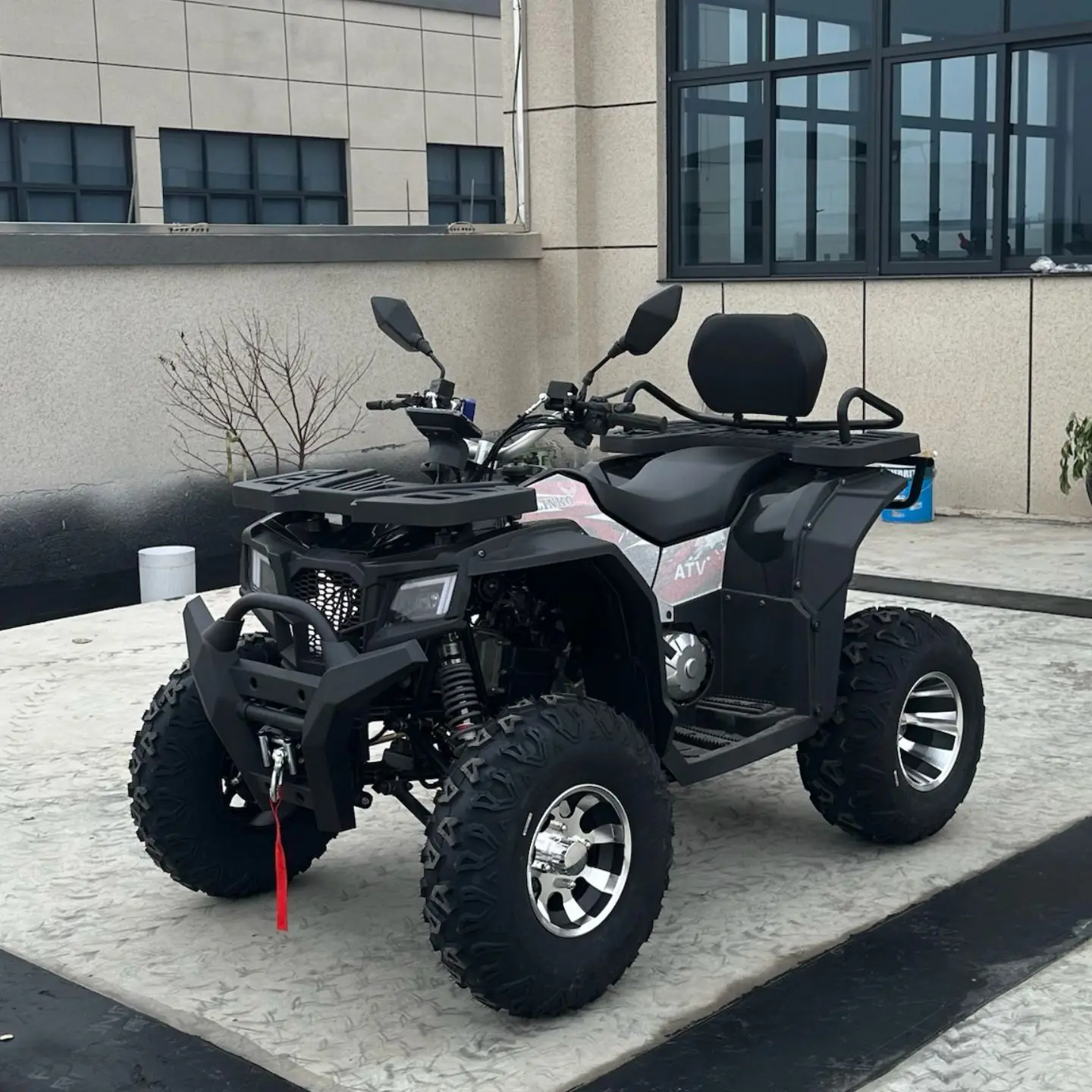 

200CC ATV Quad Bike, 4-Wheel All-Terrain Vehicle, Automatic Gy6 Engine, Off-Road Motorcycle, Beach Buggy, Utility Task Vehicle