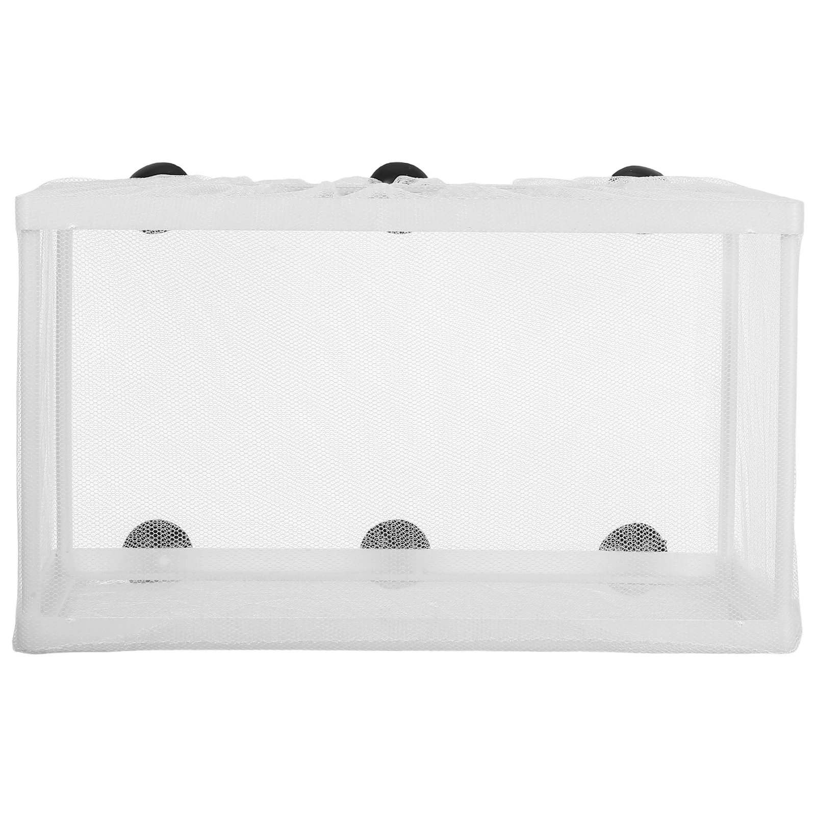 

Aquarium Fish Net Large Size Breeding Isolation Box for Fry and Injured Fish Protection High Survival Hatchery with Suction Cup