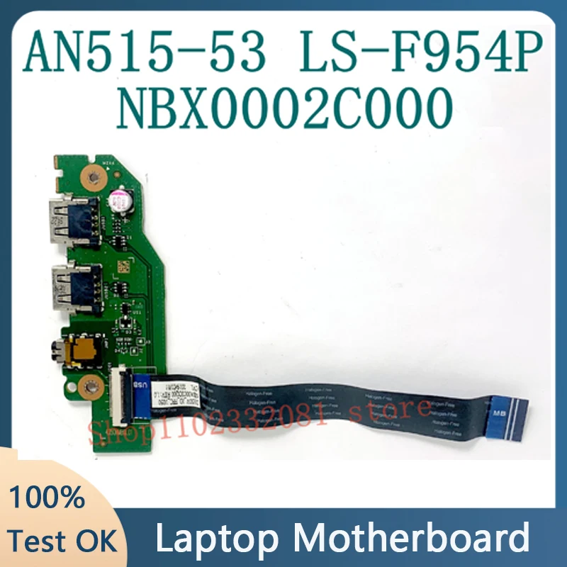 For Acer AN515-51 AN515-52 AN515-53 A715-71G A715-72G USB Audio Board With Flex Cable NBX0002C000 100% Tested DH5VF LS-F954P