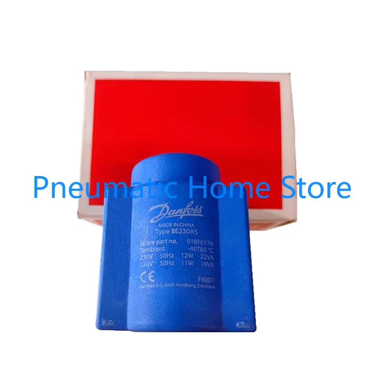 Danfoss Solenoid Valve Coil 018F6701 018F6176 BE230AS