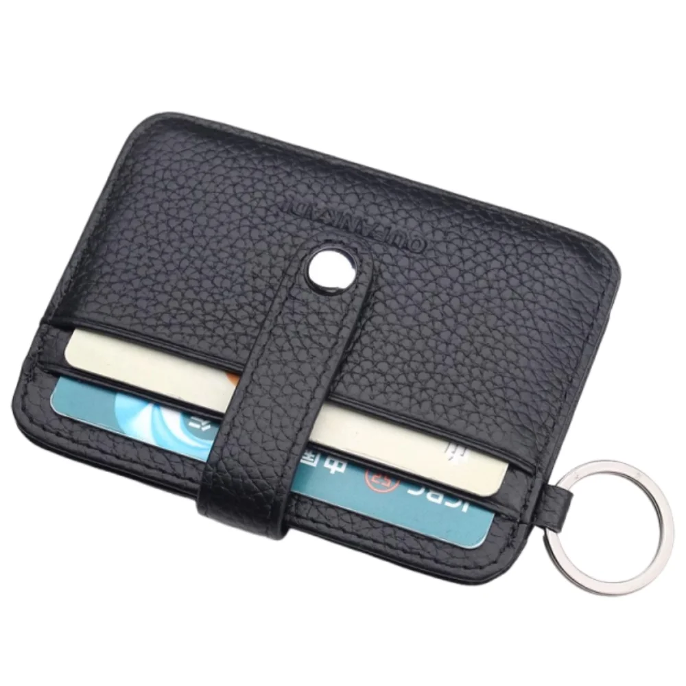 Gift Waterproof Credit Card Bag Solid Color Portable Mini Coin Pocket Wear-resistant Multifunction Small ID Holders Student