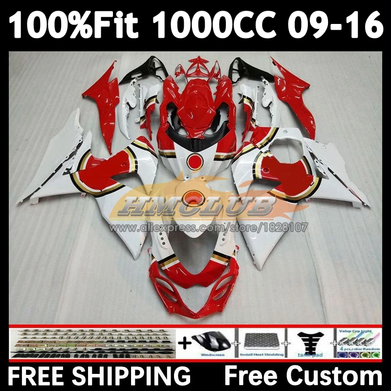 Injection Lucky Strike Body For SUZUKI GSXR-1000 K9 1000CC 2009 2010 2011 2012 30No.13 GSXR 1000 CC GSXR1000 13 14 15 16 Fairing