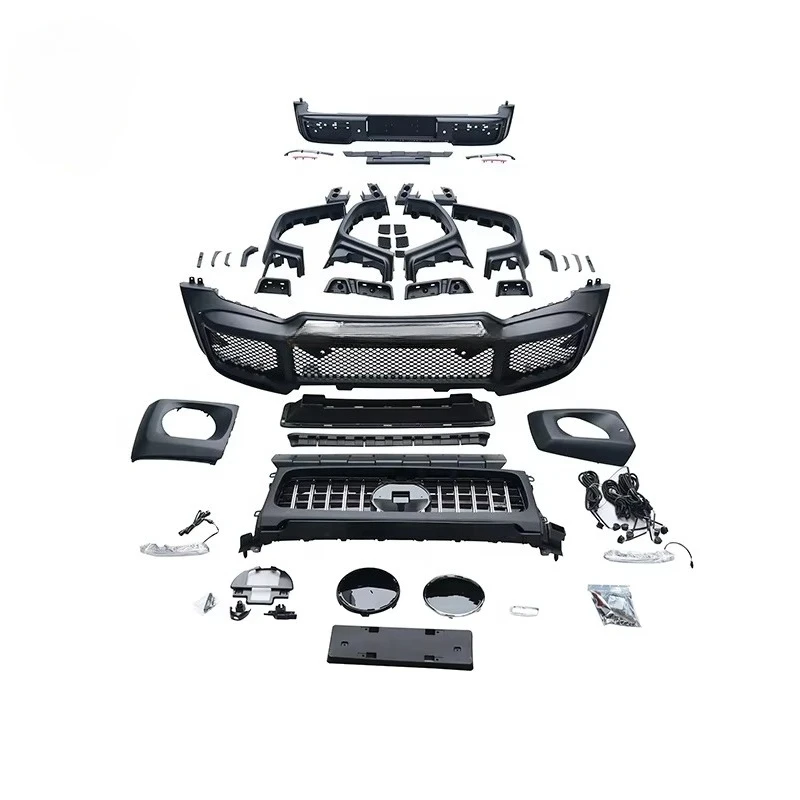 High Quality New 1:1 Body Kit B Style Front Bumper Grille for G Class G63 W464 2019 Model Auto Spare Parts