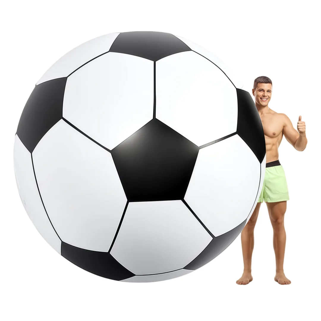 Balle de pelouse géante en PVC, jeux de plein air, jouets gonflables, Football sur gazon, école, jouets amusants, balle Ginat, ballon de plage en PVC épais