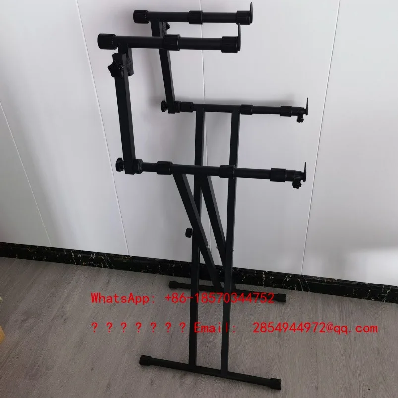 Electronic Organ Double-layer Keyboard Holder, Foldable, Universal Double-layer Bracket, Disc Player Second Layer