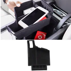For Volvo XC90 S90 V90 S60 V60 XC60 central armrest storage box flocking car accessories