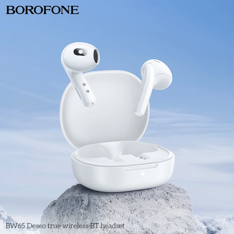 BOROFONE BW65 Беспроводные наушники Bluetooth наушники 4H длительный срок службы батареи водонепроницаемые настоящие беспроводные наушники универсальные