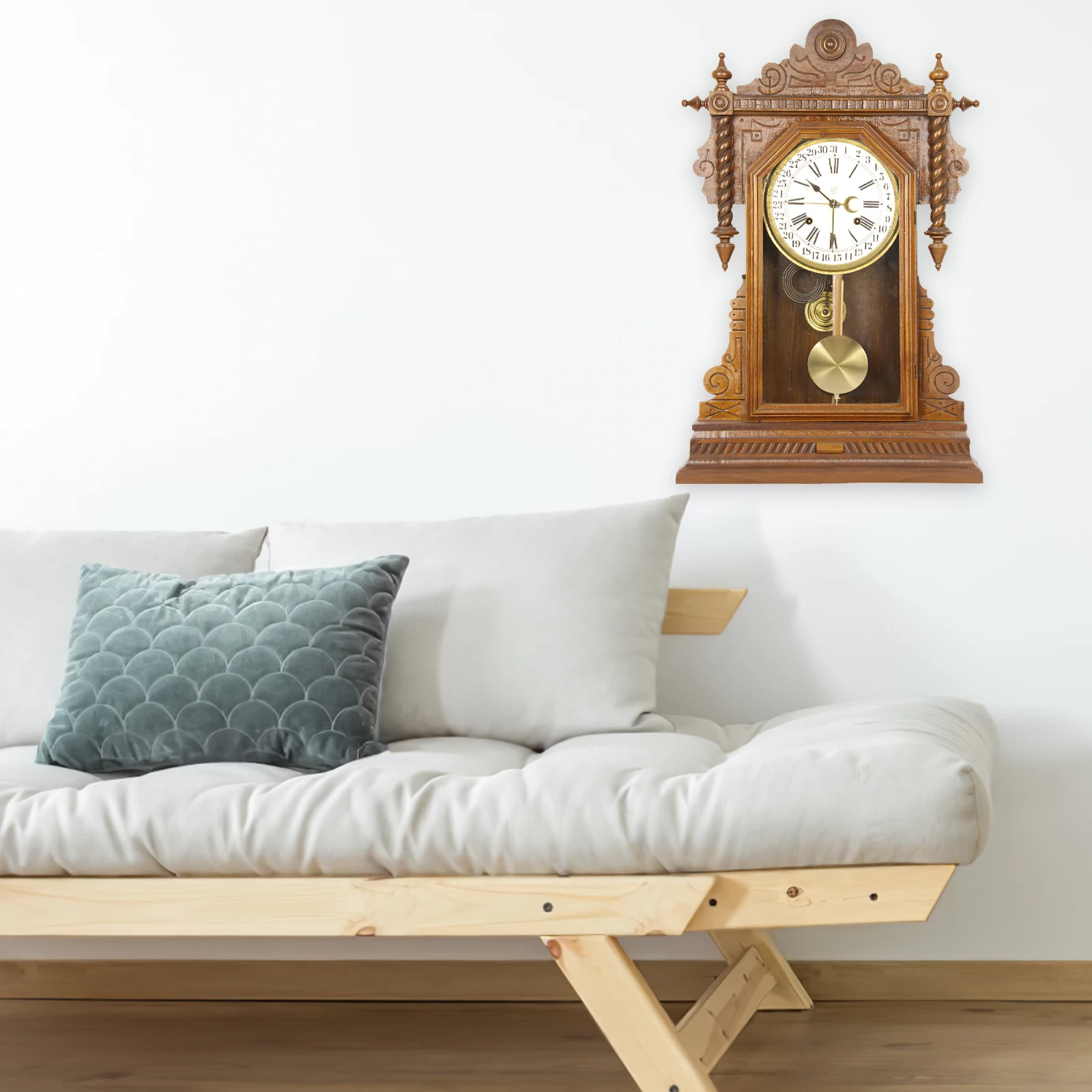 

Metal Pendulum Replacement Wall Clock Parts Clock Pendulum DIY Kit Easy Repair Exquisite Workmanship Wedding Birthday Gift