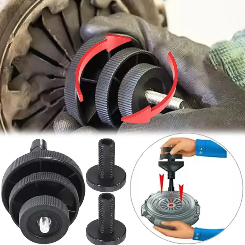

Automotive Clutch Hole Corrector Universal Alignment Tool Plastic Installer for Single Disc Clutch Plate Flywheel Centering Tool