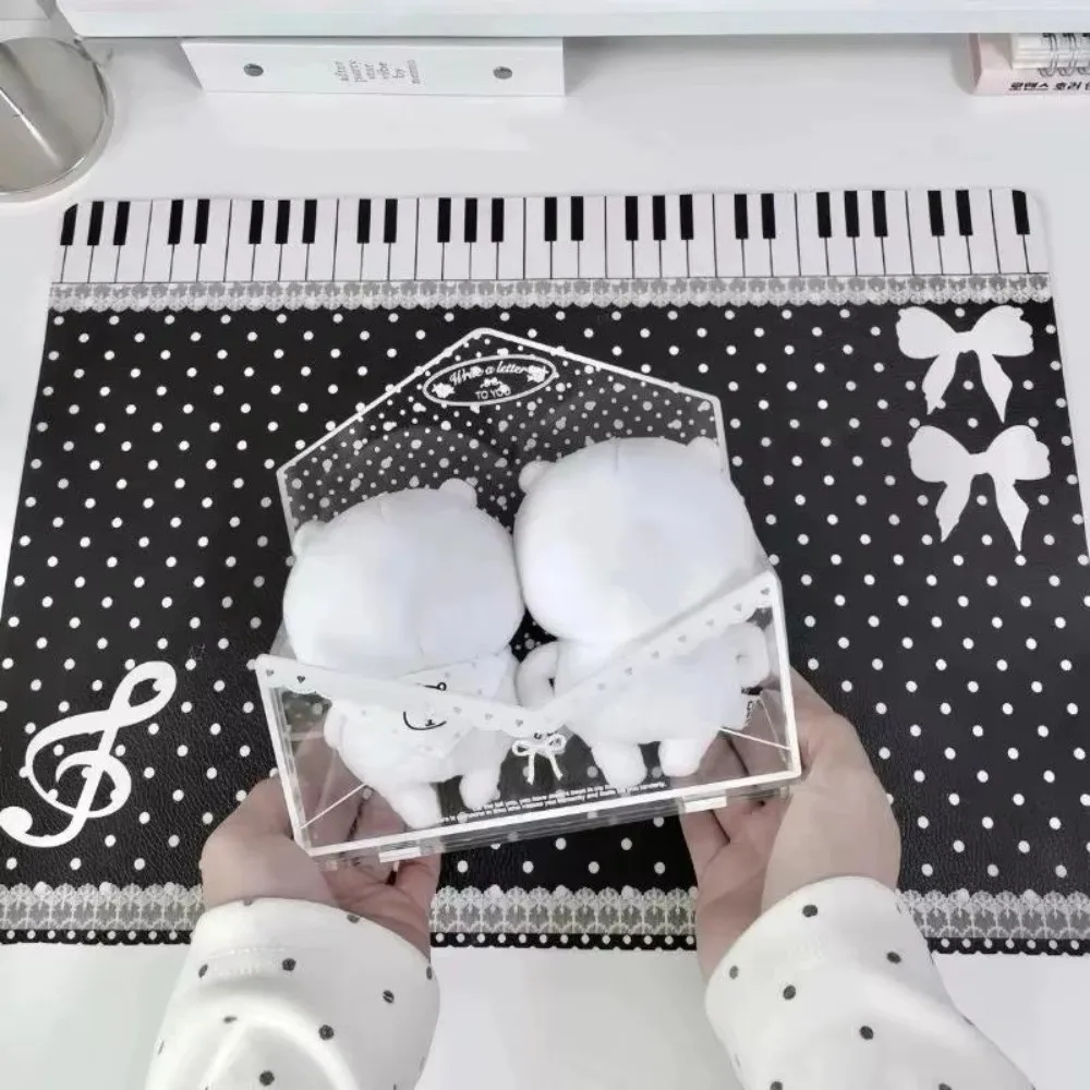 Ins Polka Dot Storage Box Acrylic Envelope Series Desktop Display Rack Multi-purpose DIY Storage Rack