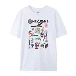 men Vintage Fashion Streetwear Graphic T Shirt Only Fans Funny T-Shirts Short Sleeve Humor Tees Unisex Y2k Aesthetic 62416