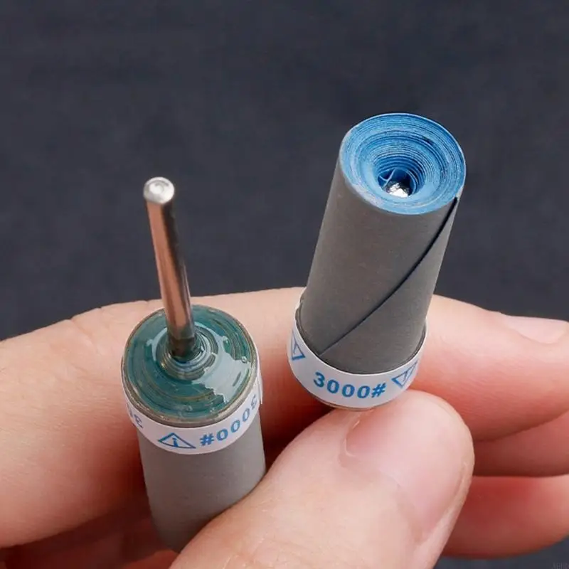A6HD 2.35mm thanh mài mòn đầu mài mòn Công cụ mài mòn 180 đến 7000 grit