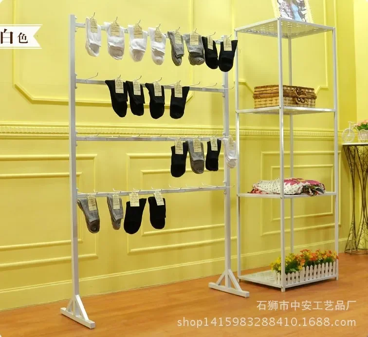 Sock display rack, phone case, slippers, floor-standing bag, gloverack, scarfrack, multifunctional shelf storage accessories