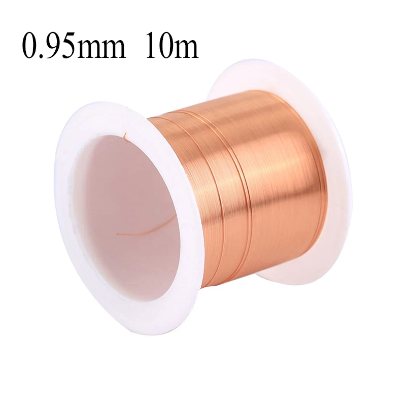 Spulen-Kupferdraht, 0,1 mm, 0,2 mm, 0,3 mm, 0,4 mm, 0,5 mm, 0,6 mm, 0,7 mm, 0,8 mm, 1,20 mm, Kabel, Kupferdraht, Magnetdraht, emaillierter Kupfer-Wickeldraht