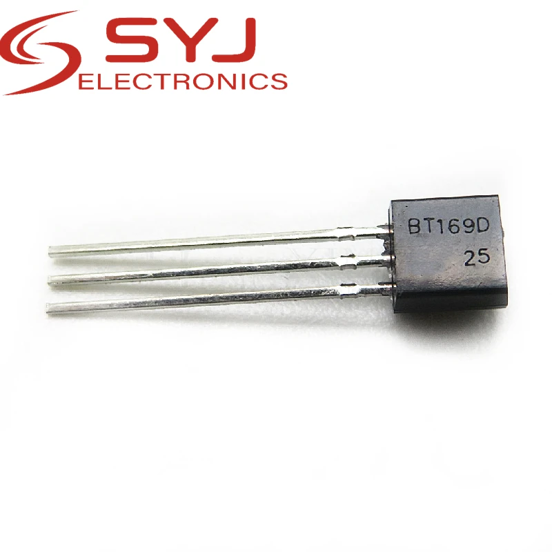 50pcs/lot BT169D BT169 TO-92 Triacs Thyristor SCR 400V 9A 3-Pin SPT new original In Stock