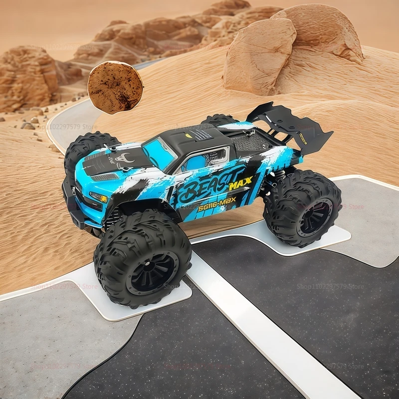 جديد SG116PRO/MAX 1:16 مقياس سيارة التحكم عن بعد 80 كم/ساعة فرش الدفع الرباعي على الطرق الوعرة الانجراف سباق السيارات للأطفال والكبار