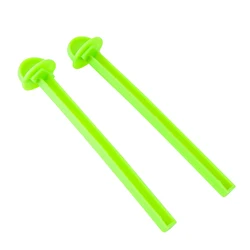 10Pcs Bird Cage Perch Stand Holder Plastic Bird Finch Canary Budgie Cage Platform Plastic Bird Perch Random Color