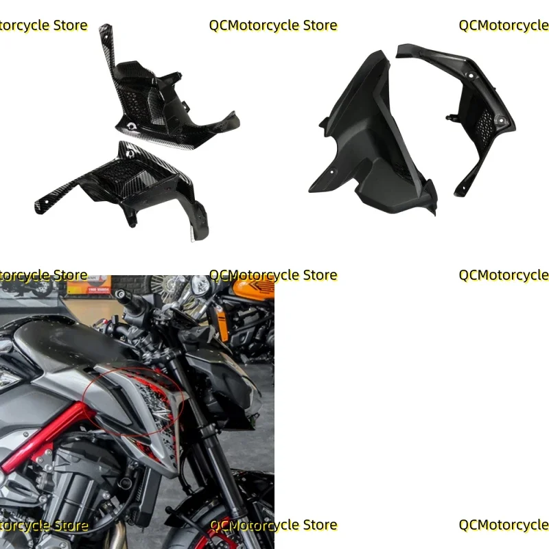 

Мотоциклетный внутренний воздухозаборник, боковая крышка, кронштейн, вентиляционные отверстия, обтекатель, аксессуары, пригодные для KAWASAKI Z900 2017 2018 2019