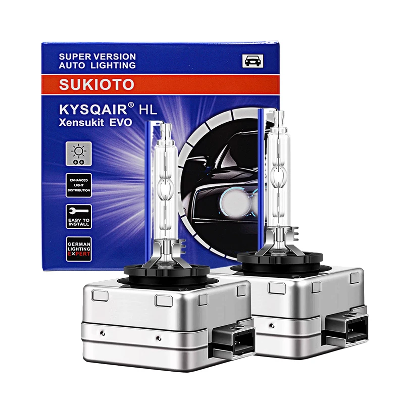 

Комплект из 2 ксеноновых ламп D1S 55W (35W 8000K) и D3S/D3R/D1R 6000K/4300K для фар, замена HID-ламп дальнего и ближнего света
