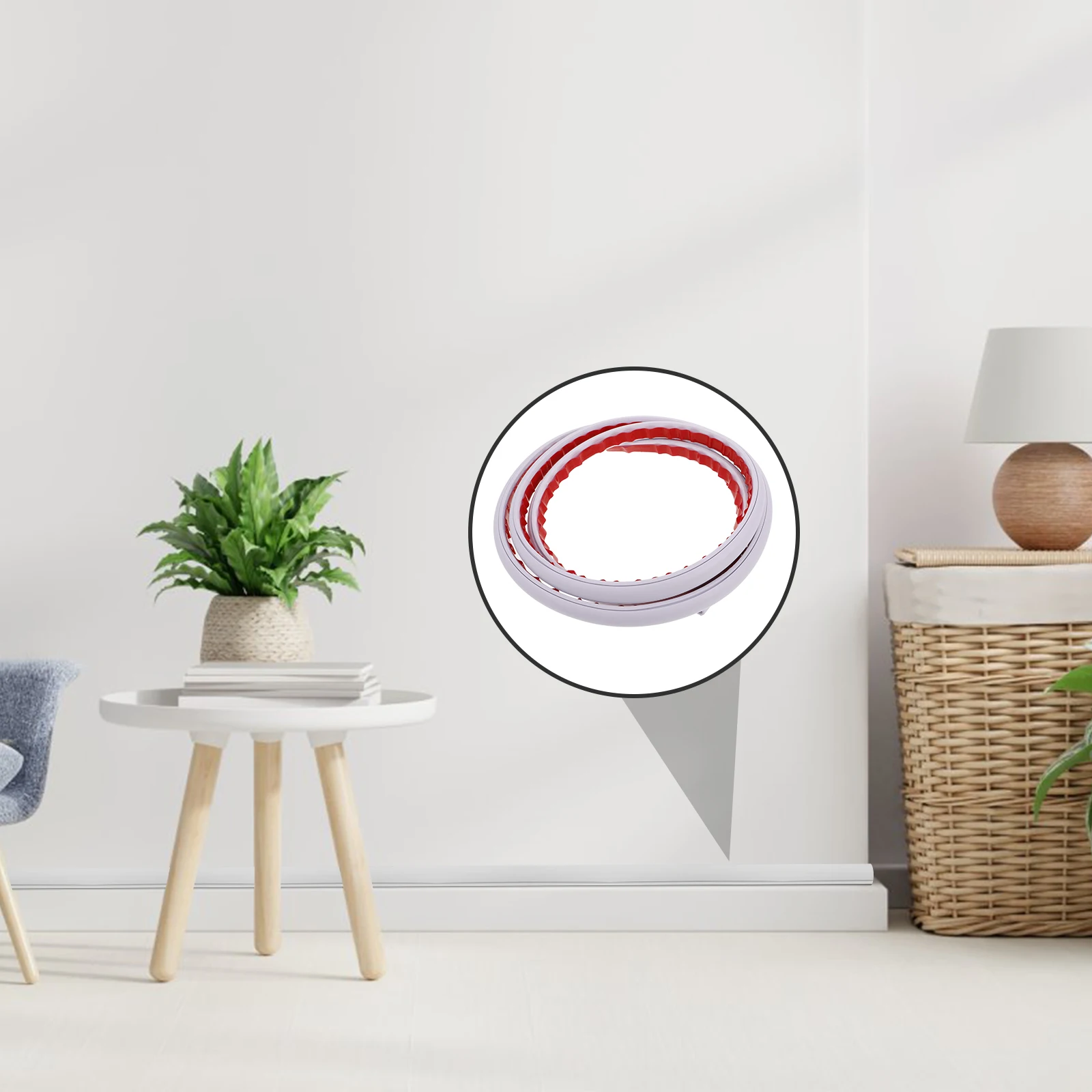 1 لفة غطاء كابل ذاتي اللصق لجدار الأسلاك مخفي دائم بولي كلوريد الفينيل مقاومة للحريق الحبل حامي أداة إدارة الكابلات