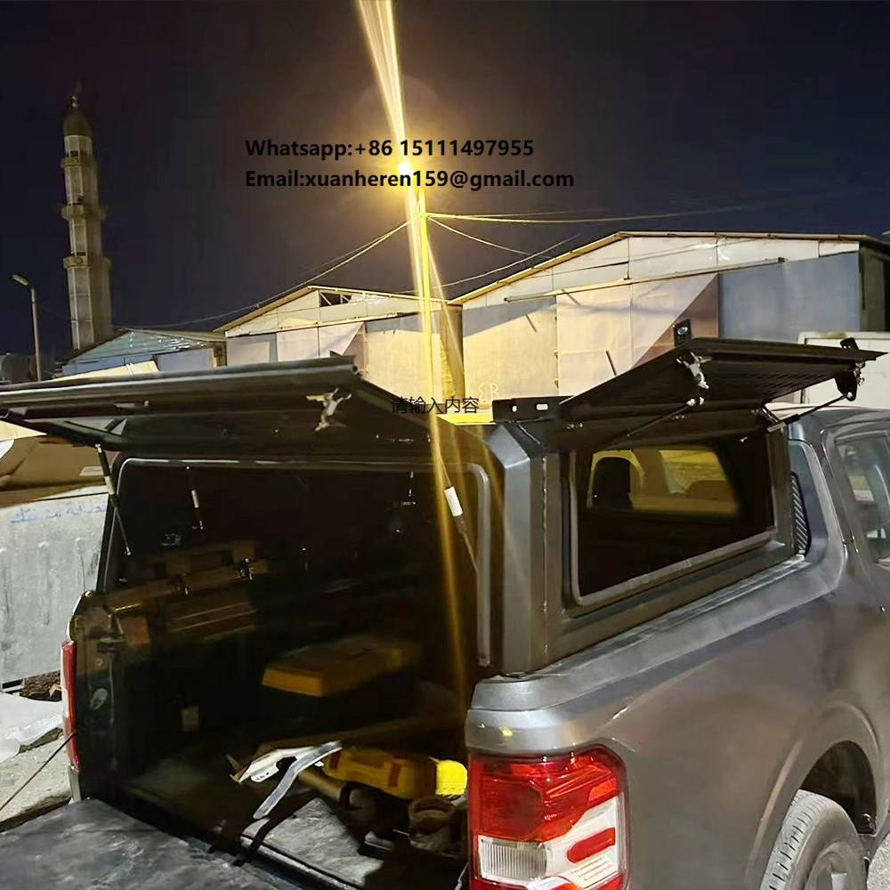 

Light Weight 4WD Off-road Pickups Truck Camper Shell Aluminum Hard Locking Canopy Topper Waterproof Lid for Ford Maverick