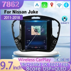 Android 15 For Nissan Juke 2011-2018  Car Video Automotive multimedia Player QLED  GPS Navigation No 2din DVD 5G Wifi BT