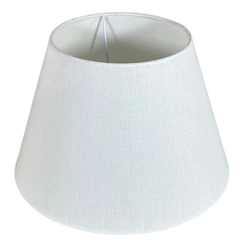 1pc Barrel TC Cloth Small Lampshade for Table Lamp and Floor Light,Natural Linen Hand Crafted,different Colors and Sizes