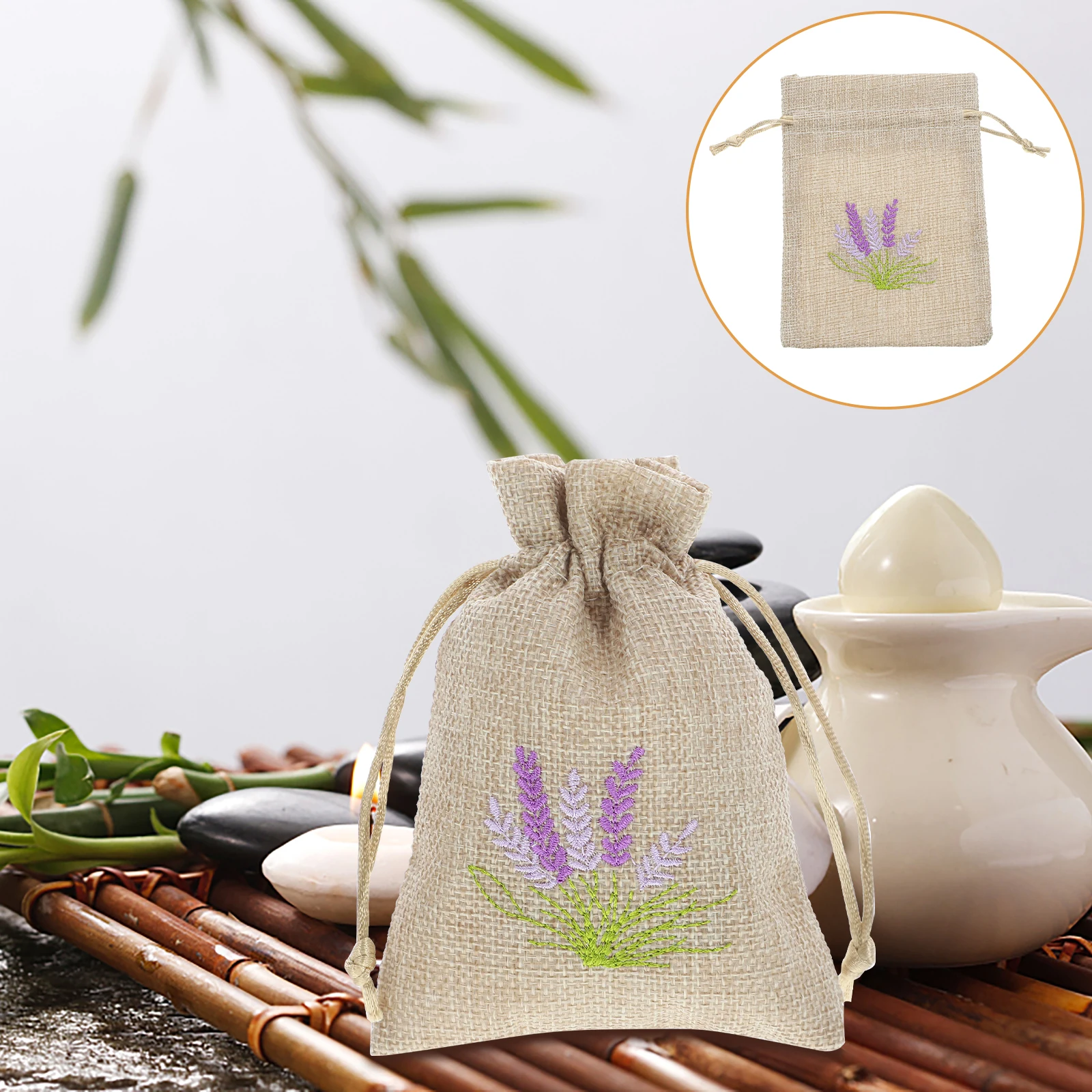 10 Pcs Sachet Empty Fragrance Bags Bags Lavender Scent Linen Fragrance Dried Flower Storage Reusable Gift Boxes Packaging