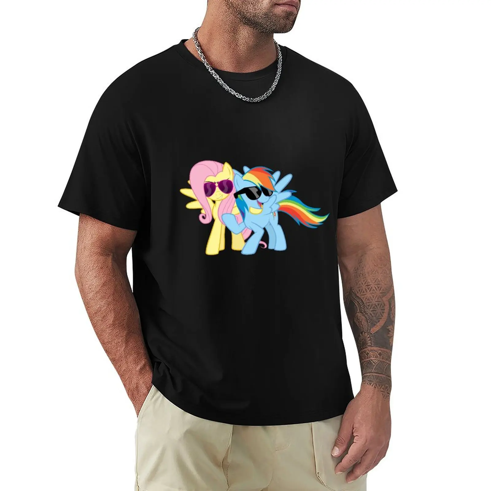 

rainbowshy swag T-Shirt Personalized t-shirt shirts graphic tees Men's cotton t-shirt