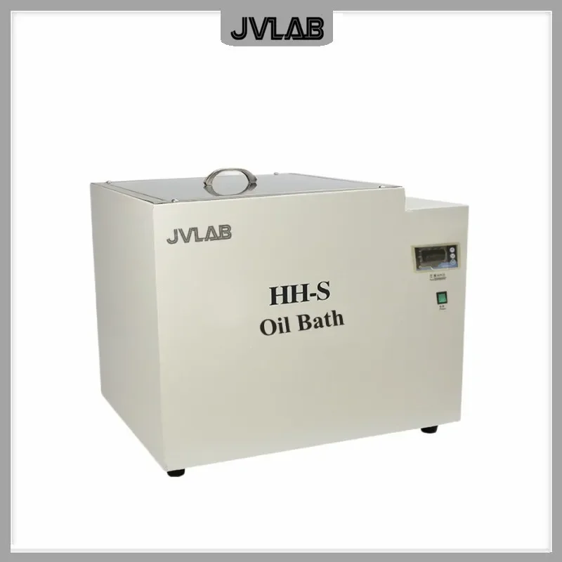 Thermostat Oil Bath Water Bath Boiler Heating Constant Temperature Tank Square Single-holes HH-S Capacity 20L Temp.RT ~ 300(C)