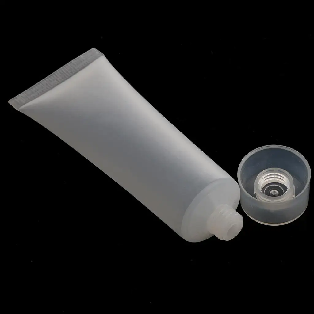 

Пустой тюбик для бальзама для губ, зубная паста, дорожный косметический контейнер, 10 шт., 30 мл