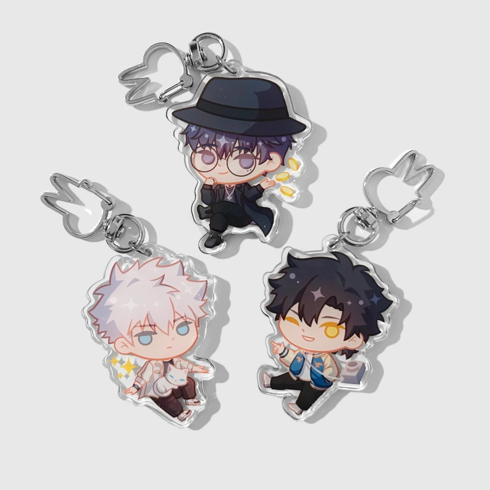 Link Click Acrylic Keychains Lu guang Cheng xiaoshi Liu Xiao by Moonbuns Phone Charms