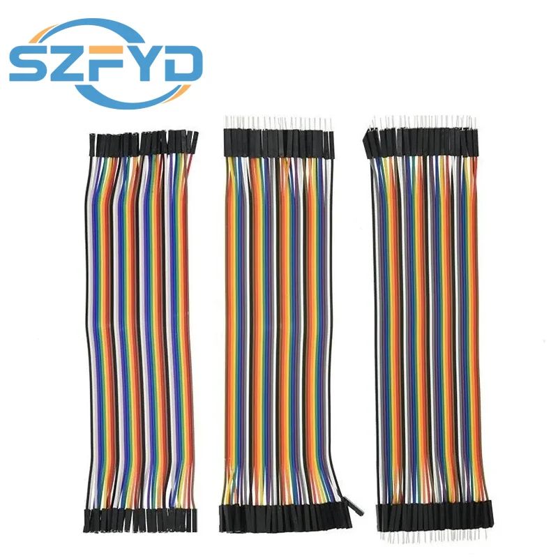 Dupont Line 10/20/30/40CM 40Pin Stecker auf Stecker + Stecker auf Buchse und Buchse auf Buchse Jumper Wire Dupont Kabel für Arduino DIY KIT
