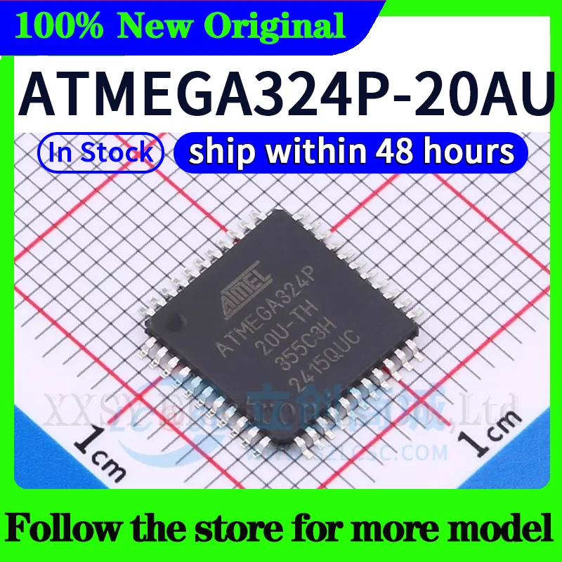 ATMEGA324P-20AU ATMEGA32L-8AU ATMEGA324A-AU ATMEGA324PV-10AU ATMEGA324PB-AU ATMEGA32U4-AU ATMEGA32-16AU ATMEGA324PA-AU ใหม่