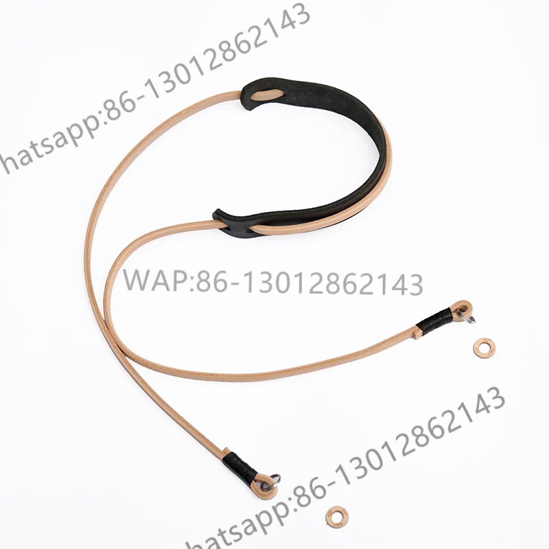 primary-color-vegetable-tanned-cowhide-shoulder-pad-camera-strap-handmade-shoulder-leather-photography-shoulder-strap-lanyard